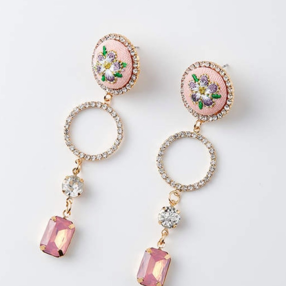 Floral🌸 Spring Earrings - Picture 4 of 5